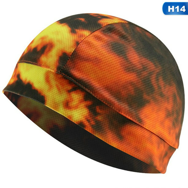 Skull Cap Helmet Liner Elastic Quick Dry Cycling Hat Breathable Beanie U8M5